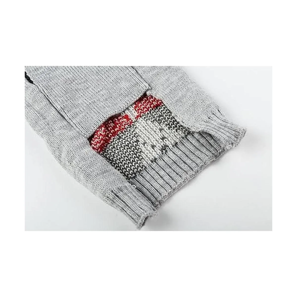 Argyle Knit Pet Sweaters Clothes for Pets_5