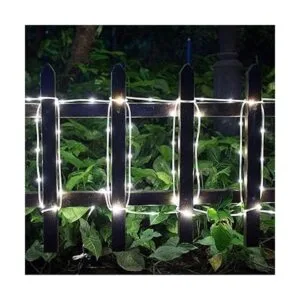 RUICHEN Tira de luces solares para exteriores 16.5 pies_6