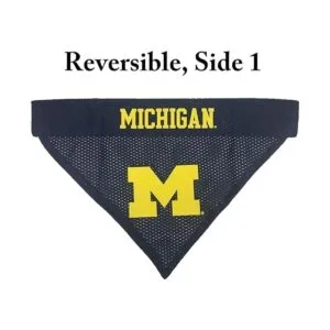 Pets First Bandana reversible para perros de Michigan_3