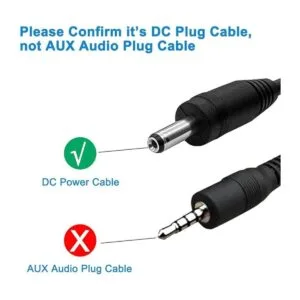 SCOVEE Cable de alimentación USB a CC de 0.138 in x 0.053_2