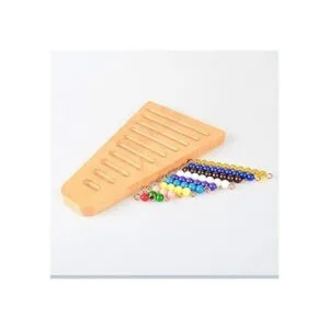 BOHS Montessori Escalera de 1 a 10 cuentas con soporte_4