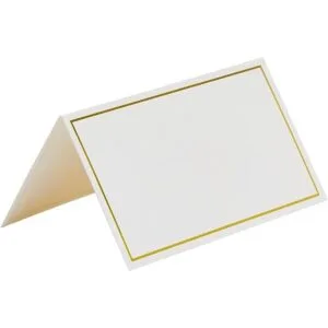 Paquete de 100 tarjetas pequeñas de papel para mesa con_5