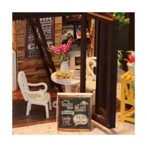 Flever Dollhouse Kit de casa en miniatura para_4