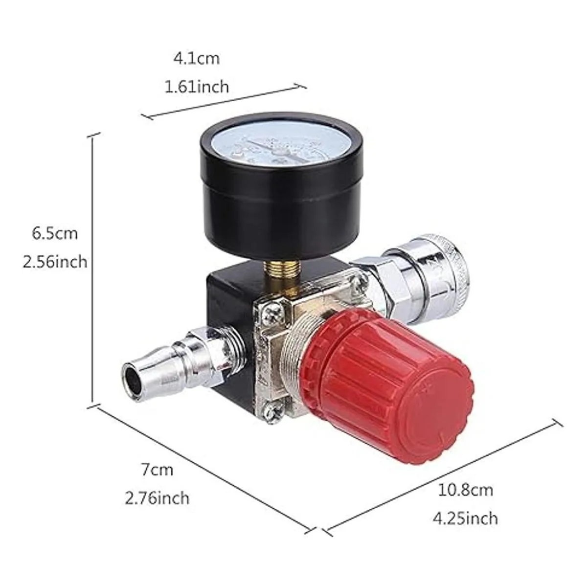 Preciva Regulador de presión del compresor de aire con_4