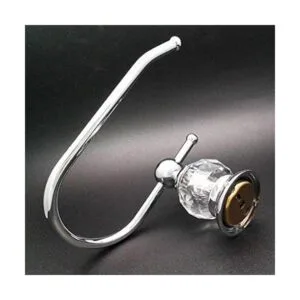 Kabter Crystal Series Portarrollos de papel higiénico de_5