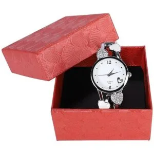 Bangle Watches for Women Bracelet Quartz with Rhinestone_3