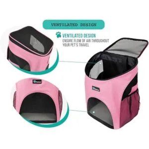PetAmi Mochila transportadora de mascotas prémium para_5