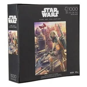 Star Wars Colección Fine Art Boba Fett Rompecabezas de_3
