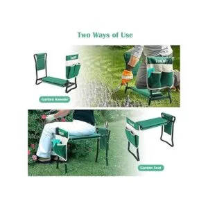 TomCare Taburete y apoya rodillas plegable con bolsa de_3