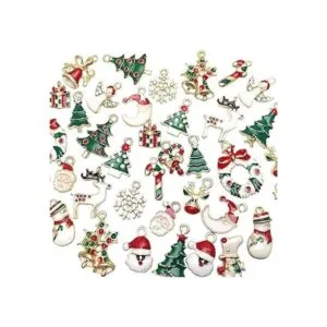 Libiline 38 dijes para colgante de Navidad para collares_1