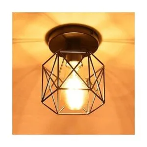 Lysed E26 E27 Lámpara de techo industrial retro color_2