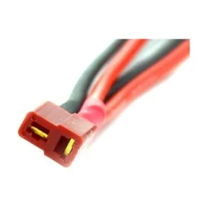 2pcs Deans T Plug Conector Paralelo Una Hembra a 2 Macho_6