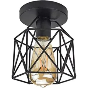 Lysed E26 E27 Lámpara de techo industrial retro color_1