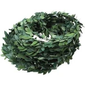 LJY Guirnalda de hiedra artificial de 32.8 yardas hojas_3