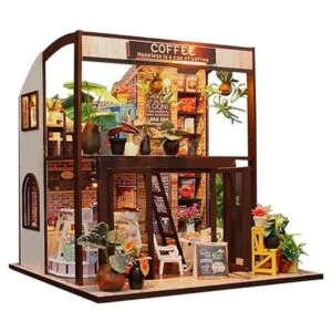 Flever Dollhouse Kit de casa en miniatura para_2