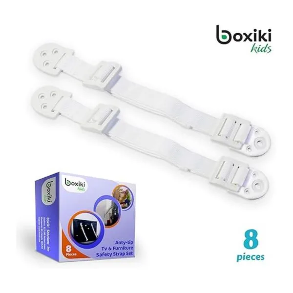 Boxiki Kids Anclajes ajustables para muebles de fijación_4