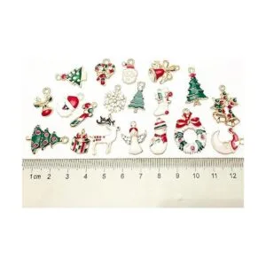 Libiline 38 dijes para colgante de Navidad para collares_3