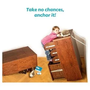 Boxiki Kids Anclajes ajustables para muebles de fijación_3