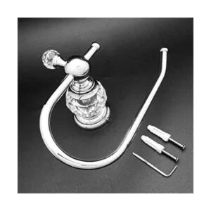 Kabter Crystal Series Portarrollos de papel higiénico de_6