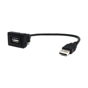 MOTONG Cargador de cable USB macho a hembra para Toyota_1