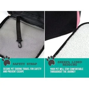 PetAmi Mochila transportadora de mascotas prémium para_4