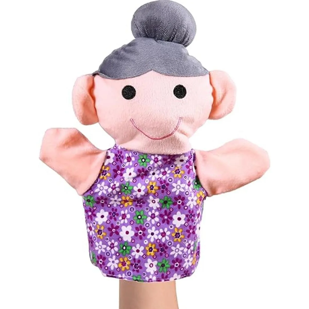 Juego de marionetas de mano 6 miembros de la familia_3