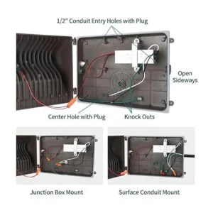 Kadision Paquete de pared LED con fotocélula de atardecer_5