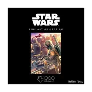 Star Wars Colección Fine Art Boba Fett Rompecabezas de_2