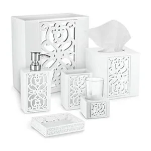 Creative Scents Juego completo de accesorios de baño_1