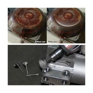 Rocaris Juego de 45 cepillos de alambre de acero para_7