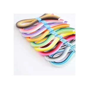 Paquete de 9 900 tiras de papel de quilling 0.197 in x_2
