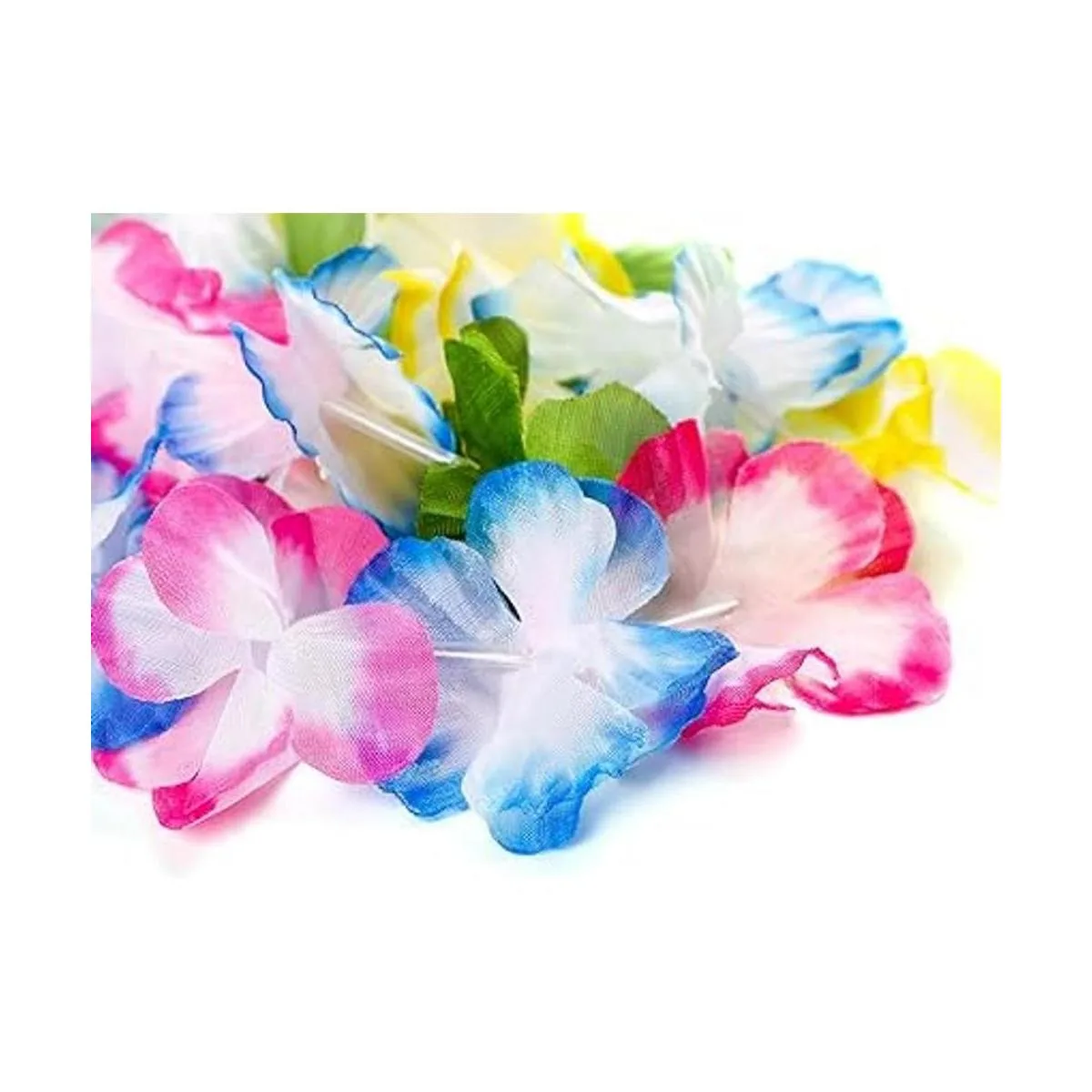 Jollylife 54 collares hawaianos Luau Leis con flores de_4