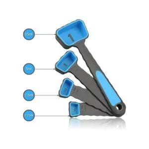 Cucharas y tazas medidoras 8 tazas medidoras plegables_3