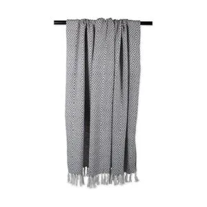 DII Colección Diamond Throw algodón tejido 50 x 60_4