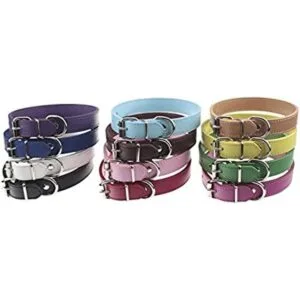 TenCloud Juego de 12 o 16 collares ajustables de piel para_1