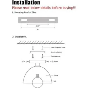 Lysed E26 E27 Lámpara de techo industrial retro color_6