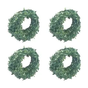 LJY Guirnalda de hiedra artificial de 32.8 yardas hojas_2