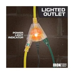 Cable de extensión iluminado con 3 salidas de alimentación_3