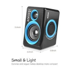 RECCAZR Altavoces para computadora envolvente SP2040 con_2