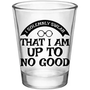 Inspirado en Harry Potter Shot GlassI Solemnly_1