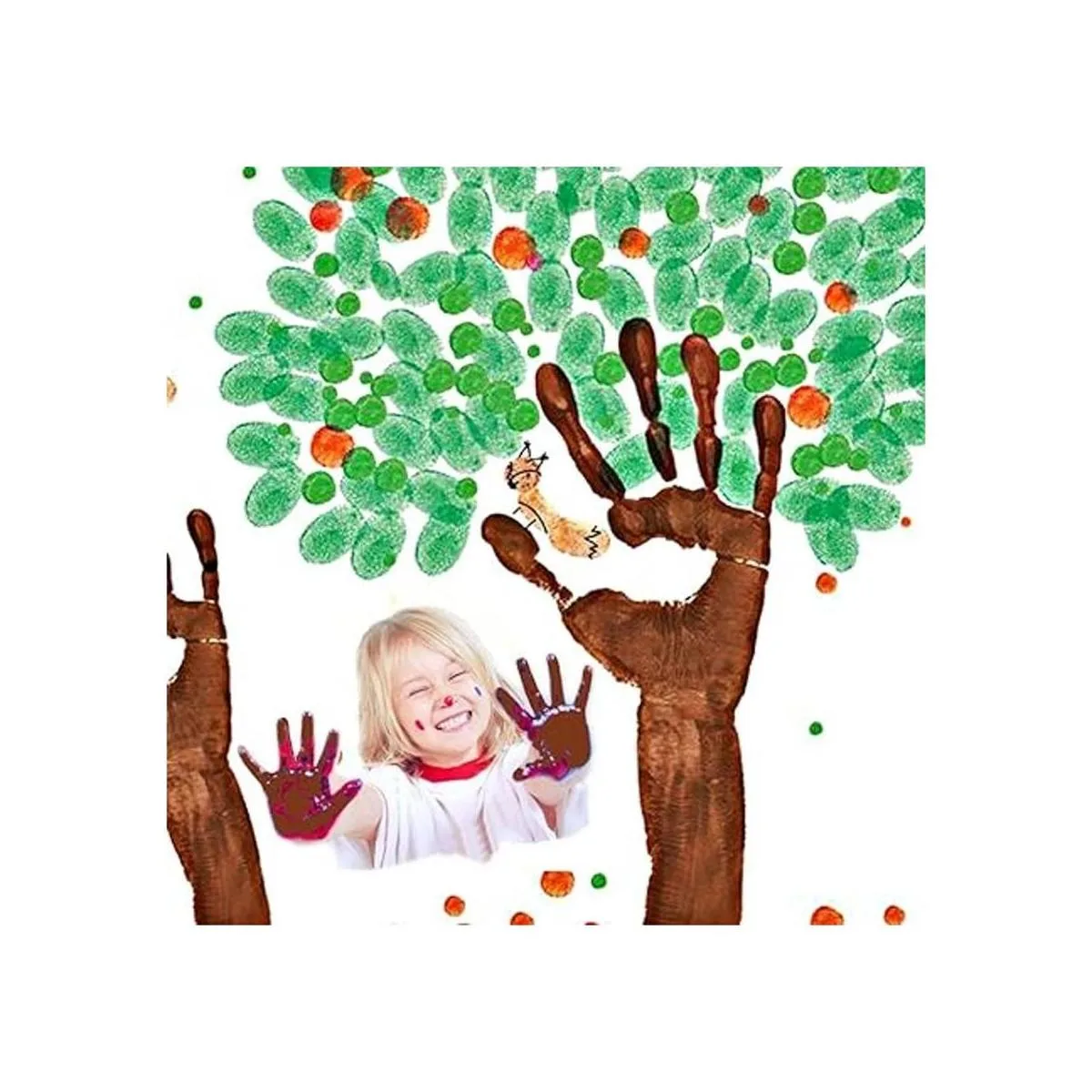 Alled Juego de 24 almohadillas de tinta para dedos_5