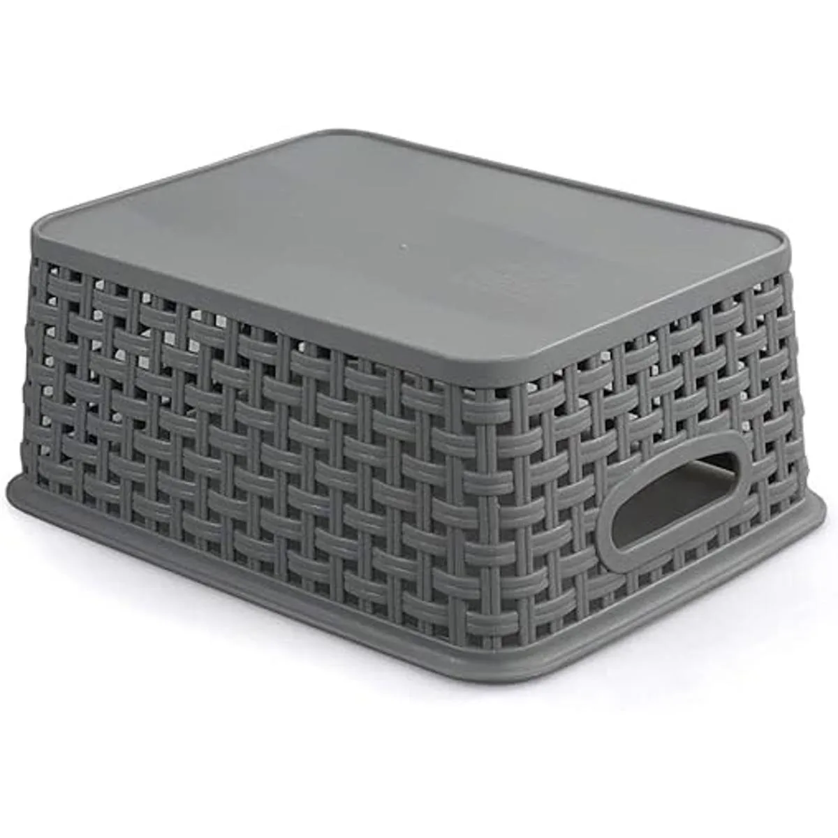 Teyyvn Cesta de almacenamiento de plástico 10.03 x 7.59 x_4