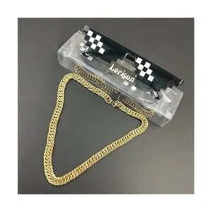 Anteojos de sol pixelados para fiesta Thug Life_4