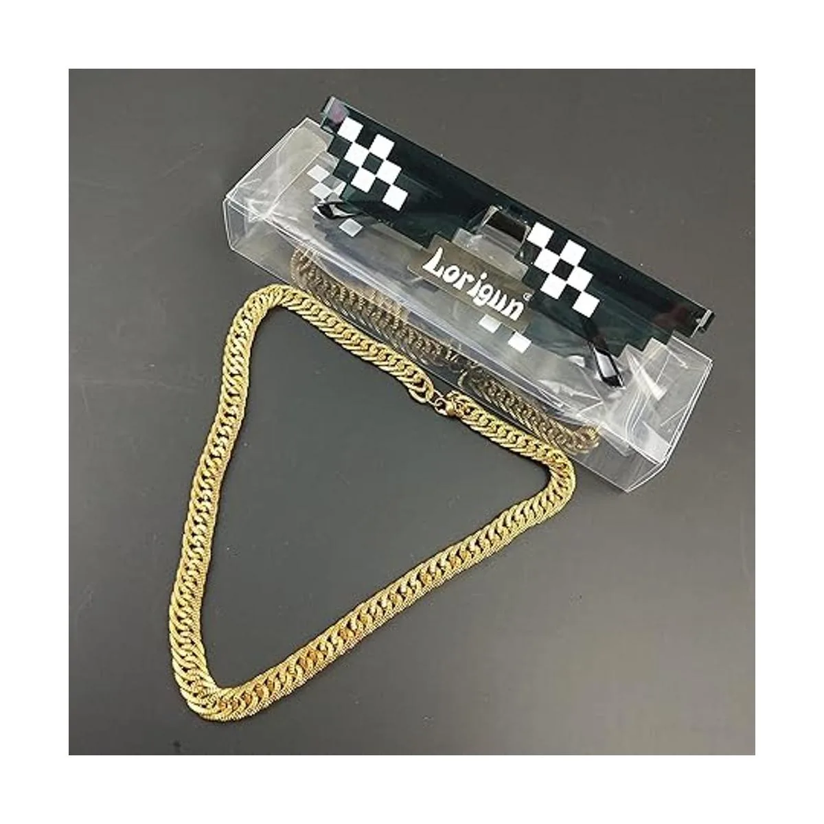 Anteojos de sol pixelados para fiesta Thug Life_4