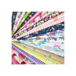 Misscrafts 25 piezas de tela de algodón de 11.8 x 11.8_6