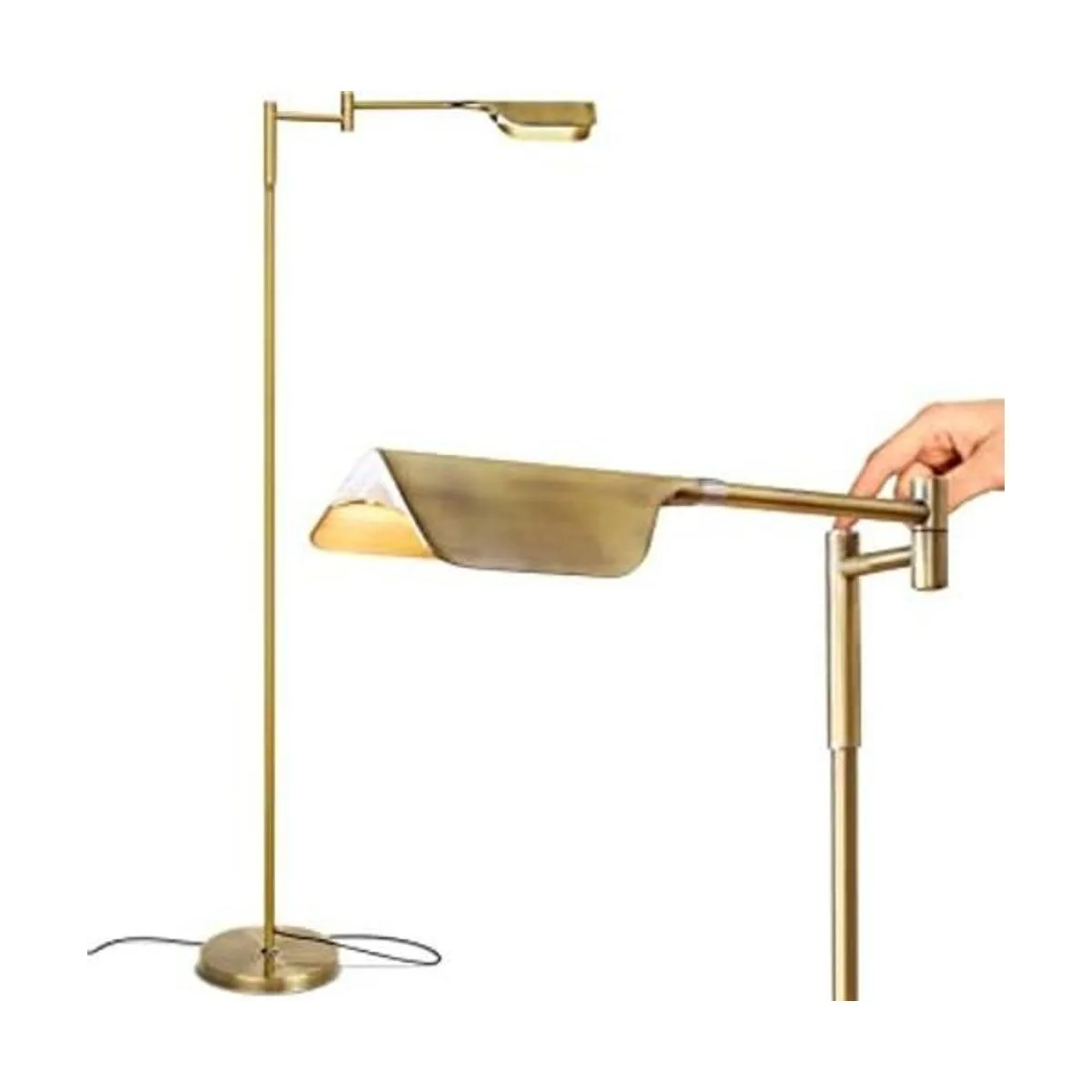 Brightech Lámpara de pie LED brillante Leaf lámpara de_1