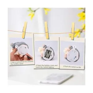 Apuppy Juguete de hámster que imita repite lo que le_4