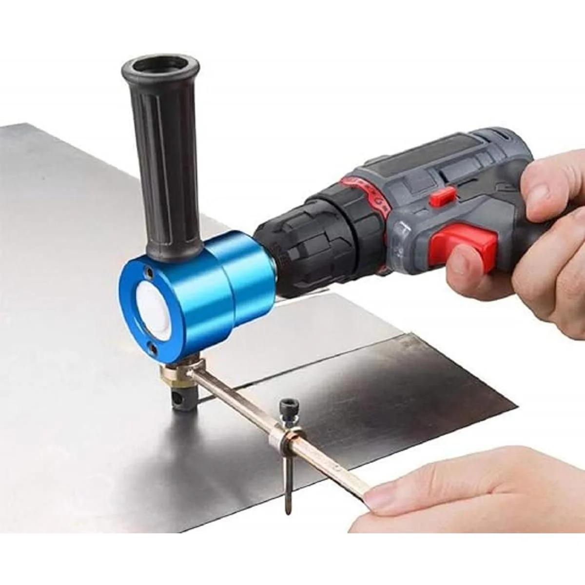 Cortadora de chapa LTMS de cabezal doble para taladro_3