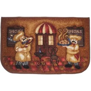 Tapete de cocina base de látex antiderrapante Juego de 3_7