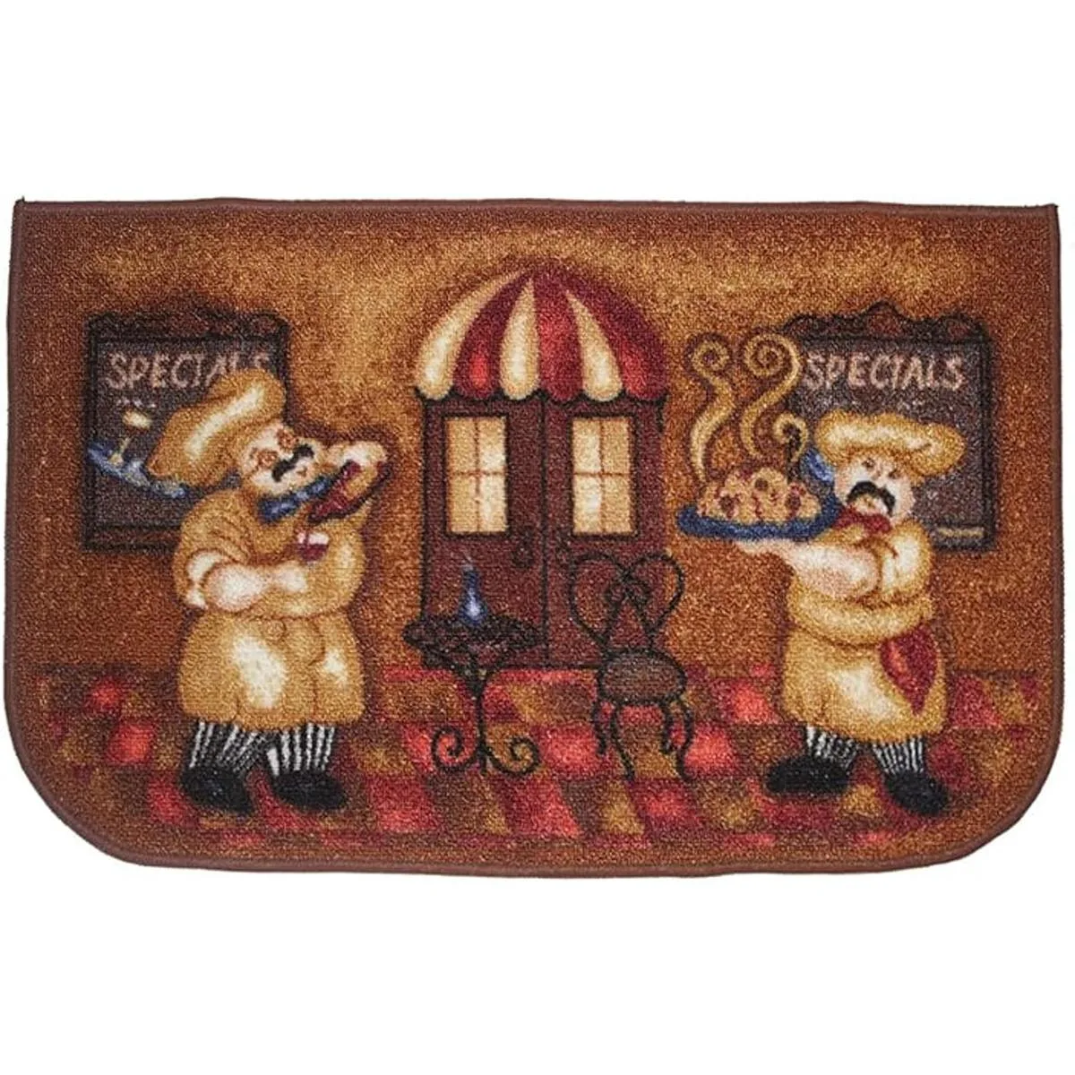 Tapete de cocina base de látex antiderrapante Juego de 3_7